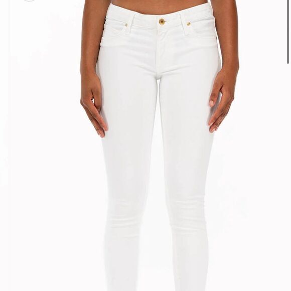 NWT ROBIN'S NAT SKINNY WOMENS SKINNY JEANS IN WHITE-LL18 - Picture 1 of 11